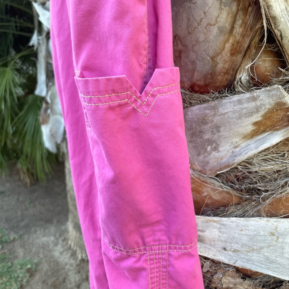 Women’s Pink Koi scrub pants nurse medical hospital vet size small - Picture 2 of 8